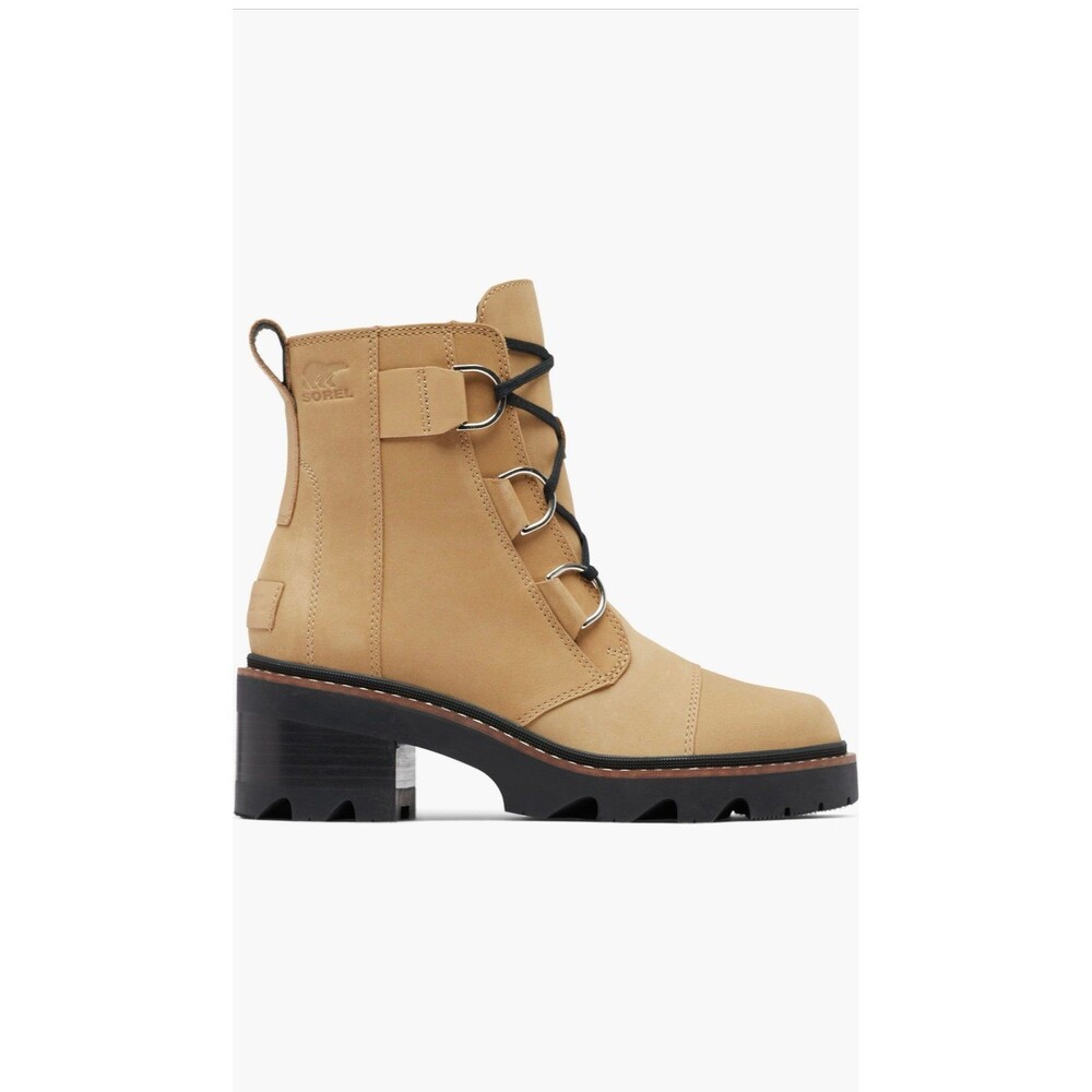 Sorel Women's Joan Now Lace Cozy Boots 11 Beige/tan NWT - Picture 4 of 6